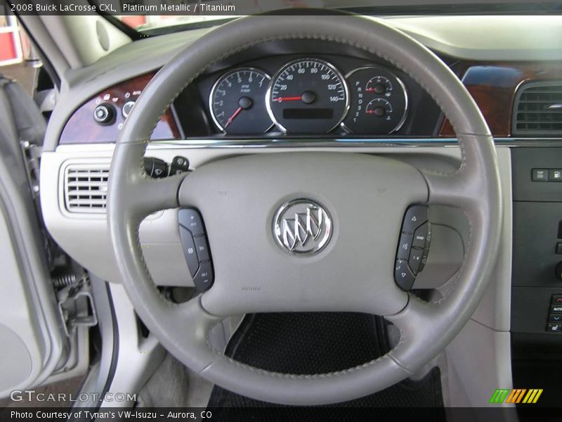 Platinum Metallic / Titanium 2008 Buick LaCrosse CXL