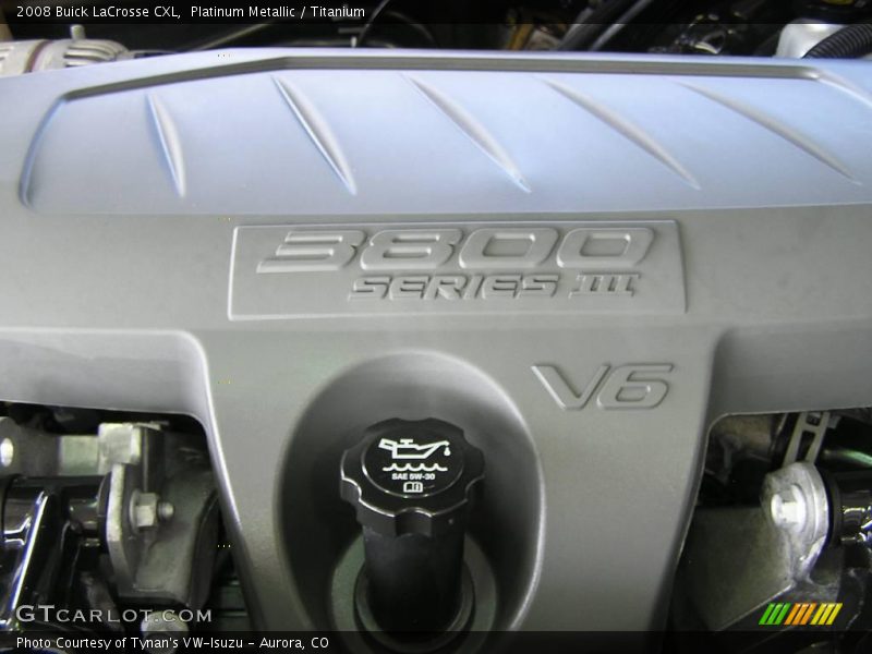 Platinum Metallic / Titanium 2008 Buick LaCrosse CXL