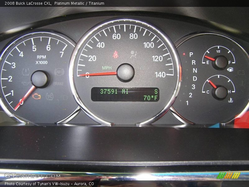 Platinum Metallic / Titanium 2008 Buick LaCrosse CXL