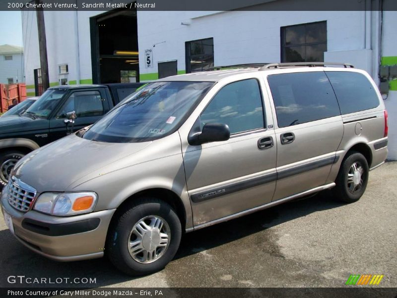 Sandrift Metallic / Neutral 2000 Chevrolet Venture