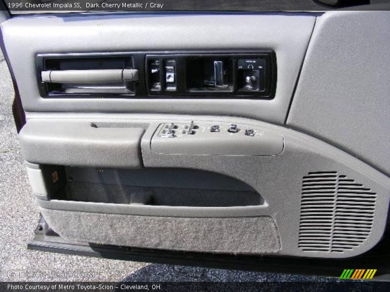 Dark Cherry Metallic / Gray 1996 Chevrolet Impala SS