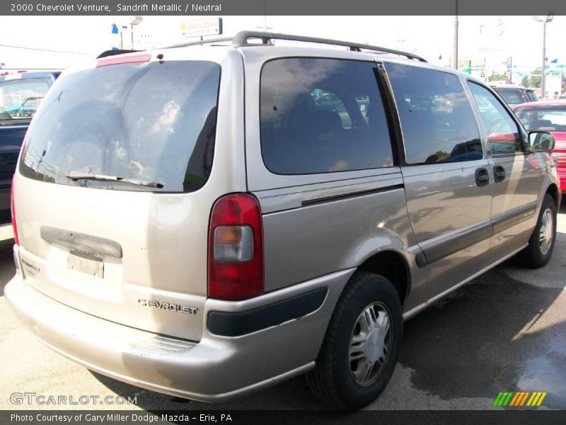 Sandrift Metallic / Neutral 2000 Chevrolet Venture