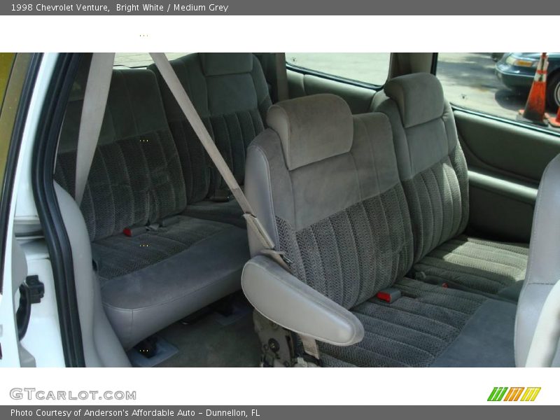 Bright White / Medium Grey 1998 Chevrolet Venture