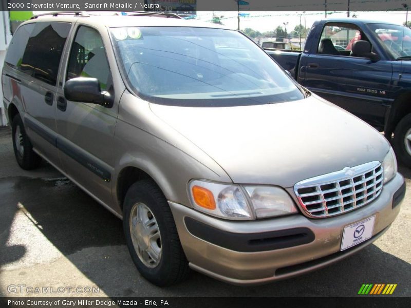 Sandrift Metallic / Neutral 2000 Chevrolet Venture