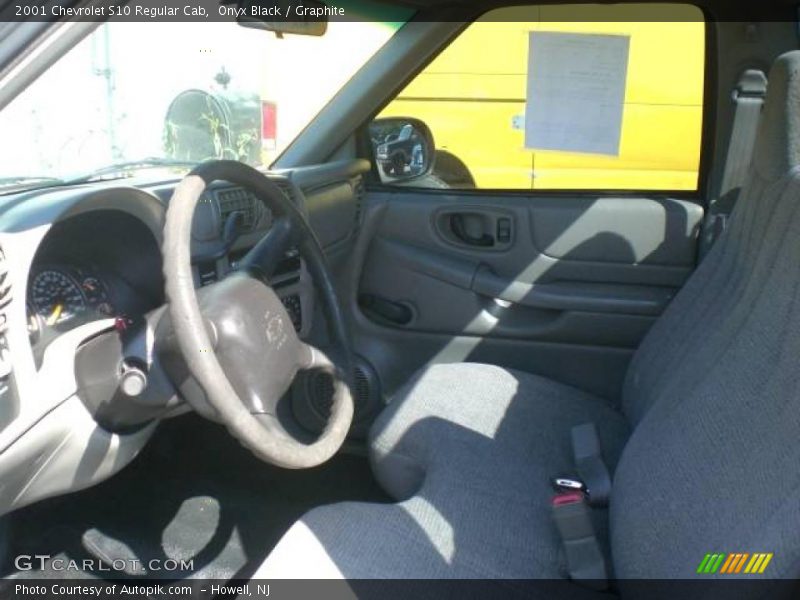 Onyx Black / Graphite 2001 Chevrolet S10 Regular Cab