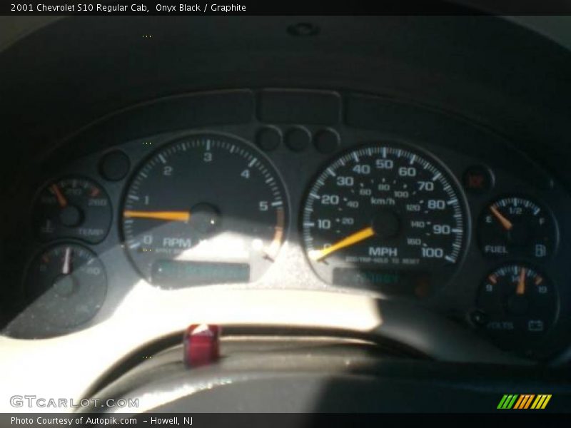 Onyx Black / Graphite 2001 Chevrolet S10 Regular Cab