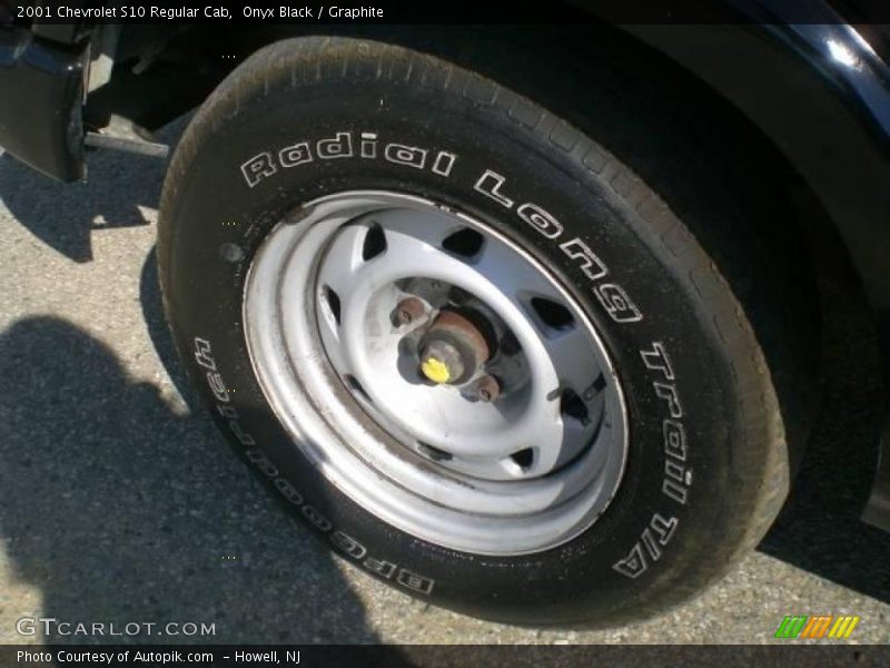 Onyx Black / Graphite 2001 Chevrolet S10 Regular Cab