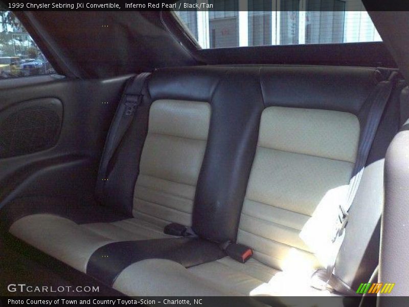 Inferno Red Pearl / Black/Tan 1999 Chrysler Sebring JXi Convertible
