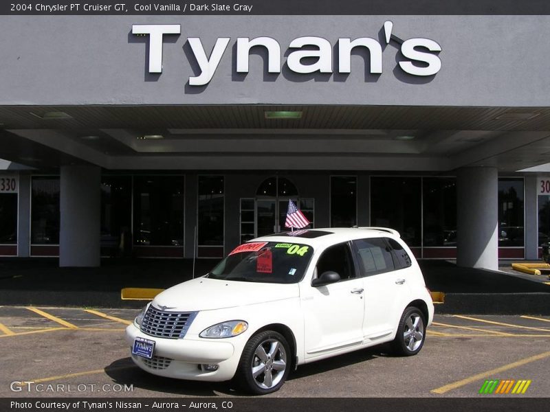 Cool Vanilla / Dark Slate Gray 2004 Chrysler PT Cruiser GT