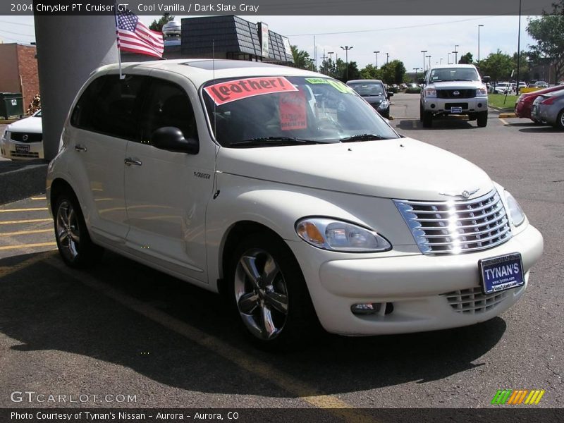 Cool Vanilla / Dark Slate Gray 2004 Chrysler PT Cruiser GT