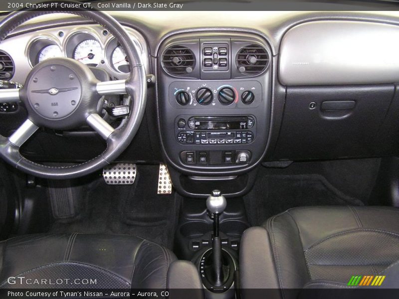 Cool Vanilla / Dark Slate Gray 2004 Chrysler PT Cruiser GT