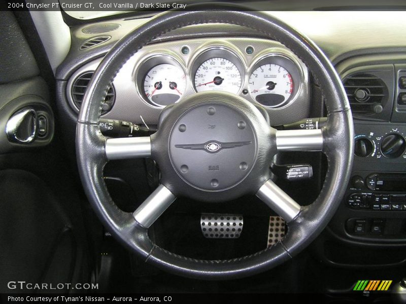 Cool Vanilla / Dark Slate Gray 2004 Chrysler PT Cruiser GT
