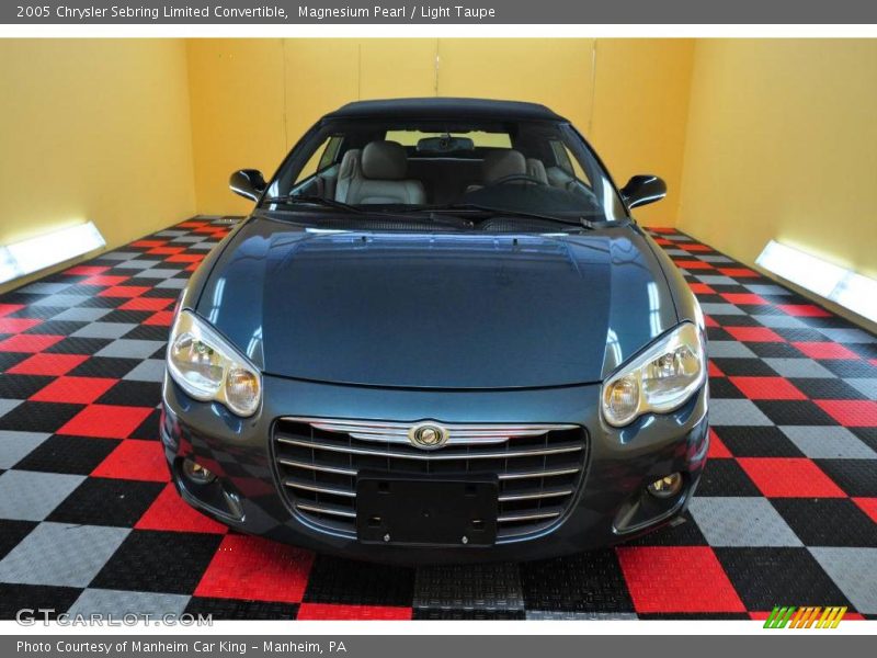 Magnesium Pearl / Light Taupe 2005 Chrysler Sebring Limited Convertible