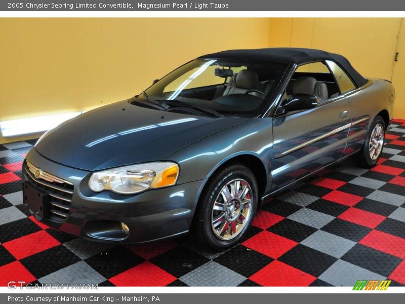 Magnesium Pearl / Light Taupe 2005 Chrysler Sebring Limited Convertible