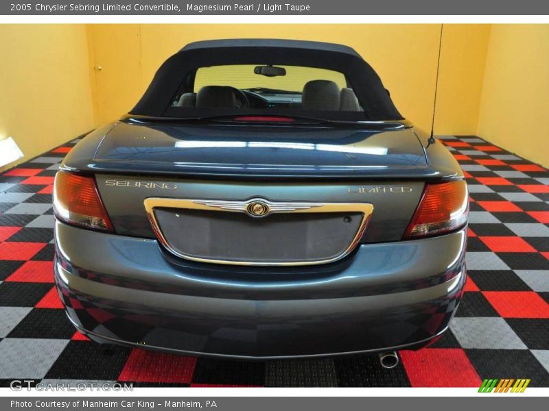 Magnesium Pearl / Light Taupe 2005 Chrysler Sebring Limited Convertible