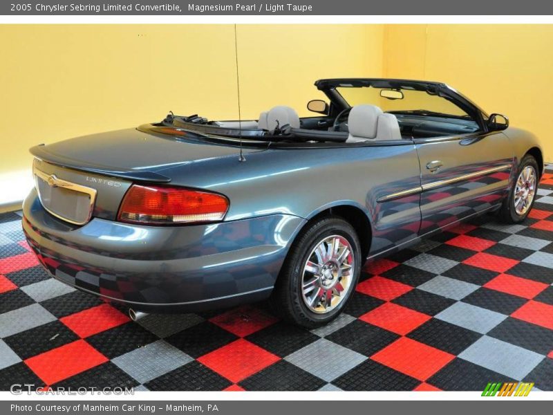 Magnesium Pearl / Light Taupe 2005 Chrysler Sebring Limited Convertible
