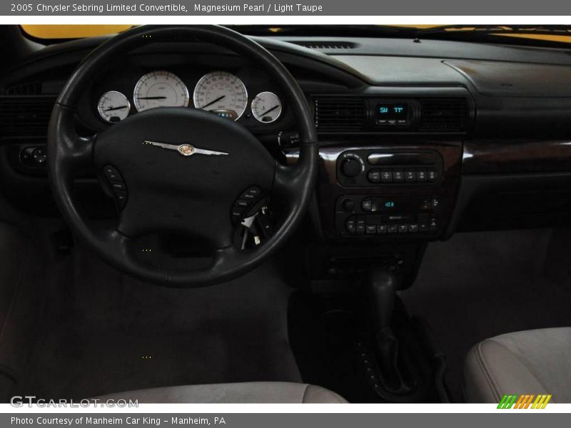 Magnesium Pearl / Light Taupe 2005 Chrysler Sebring Limited Convertible
