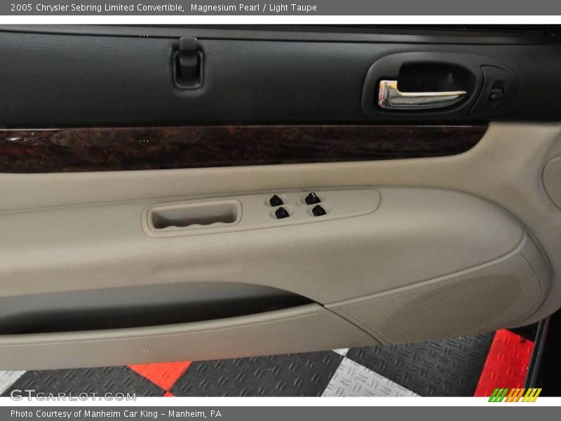 Magnesium Pearl / Light Taupe 2005 Chrysler Sebring Limited Convertible
