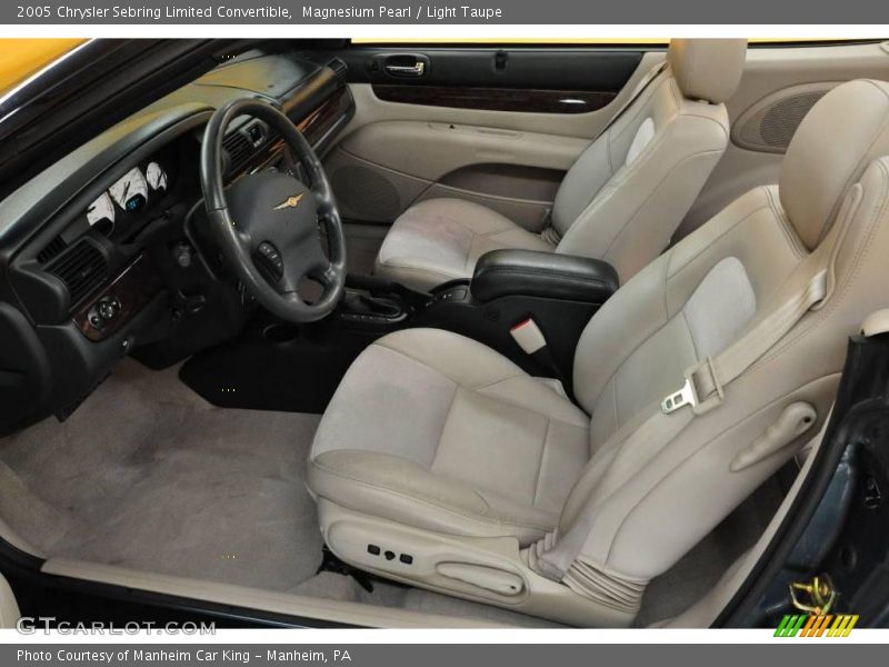 Magnesium Pearl / Light Taupe 2005 Chrysler Sebring Limited Convertible