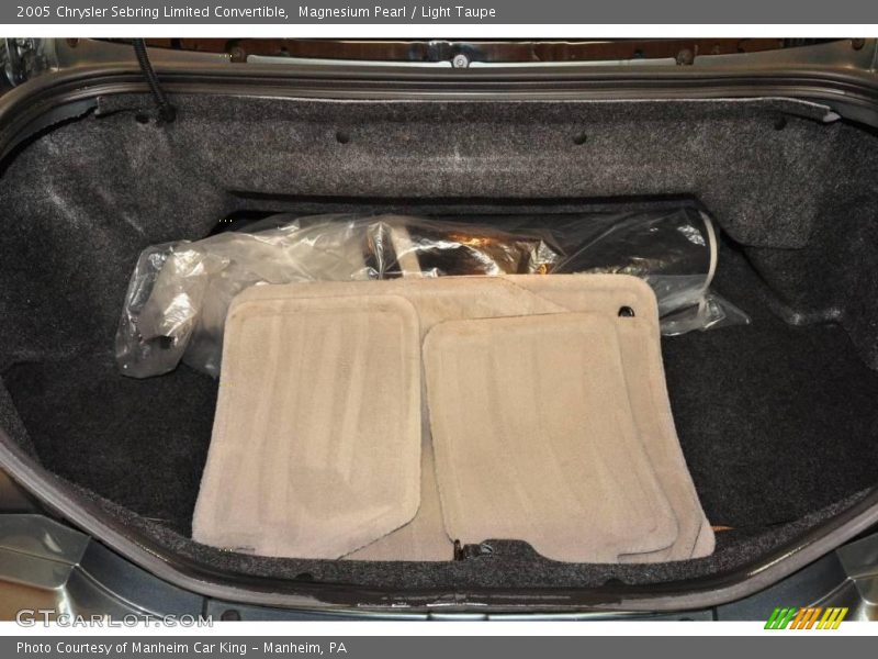 Magnesium Pearl / Light Taupe 2005 Chrysler Sebring Limited Convertible