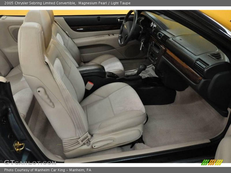Magnesium Pearl / Light Taupe 2005 Chrysler Sebring Limited Convertible