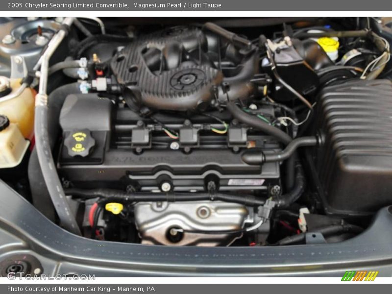 Magnesium Pearl / Light Taupe 2005 Chrysler Sebring Limited Convertible