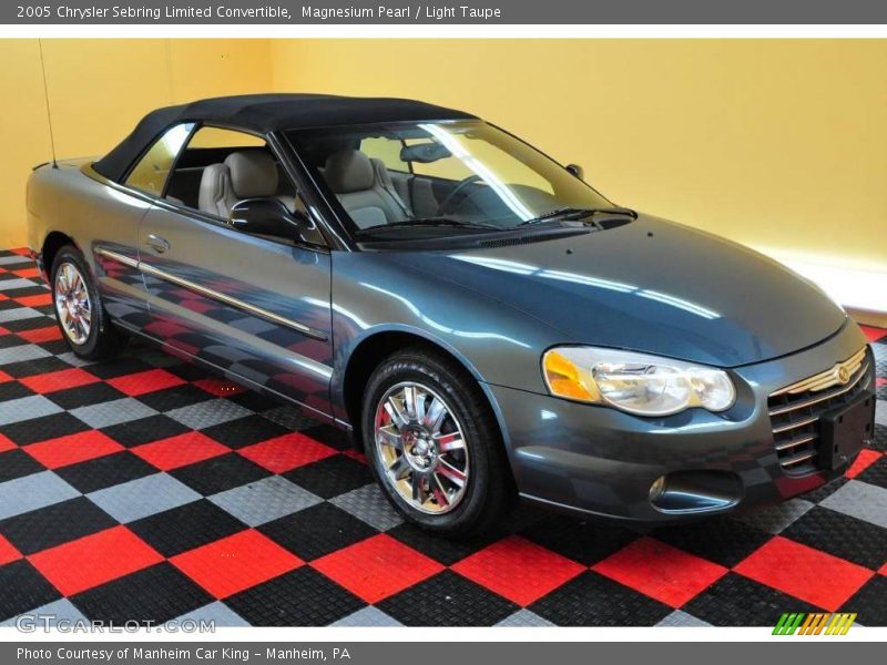Magnesium Pearl / Light Taupe 2005 Chrysler Sebring Limited Convertible