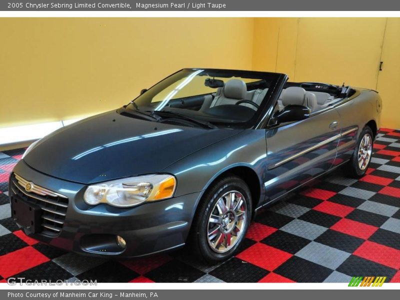 Magnesium Pearl / Light Taupe 2005 Chrysler Sebring Limited Convertible