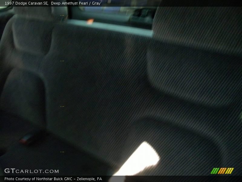 Deep Amethyst Pearl / Gray 1997 Dodge Caravan SE