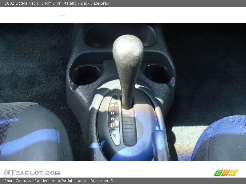 Bright Silver Metallic / Dark Slate Gray 2002 Dodge Neon