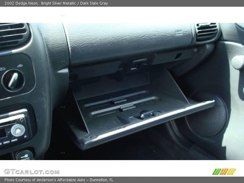 Bright Silver Metallic / Dark Slate Gray 2002 Dodge Neon