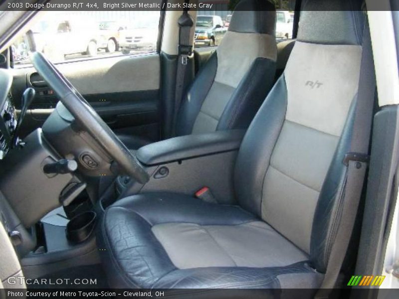 Bright Silver Metallic / Dark Slate Gray 2003 Dodge Durango R/T 4x4