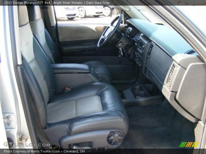 Bright Silver Metallic / Dark Slate Gray 2003 Dodge Durango R/T 4x4