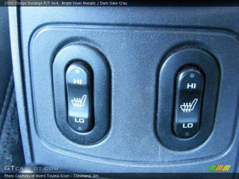 Bright Silver Metallic / Dark Slate Gray 2003 Dodge Durango R/T 4x4