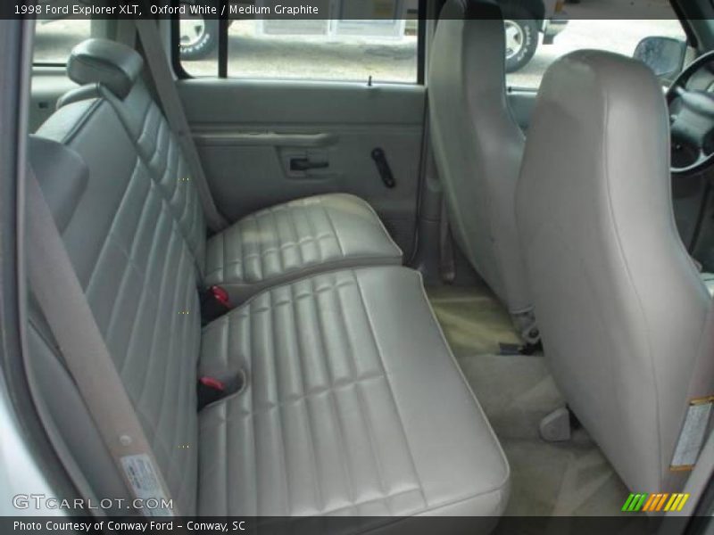 Oxford White / Medium Graphite 1998 Ford Explorer XLT