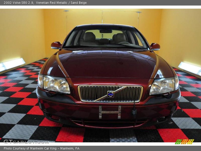 Venetian Red Metallic / Sand Beige 2002 Volvo S80 2.9
