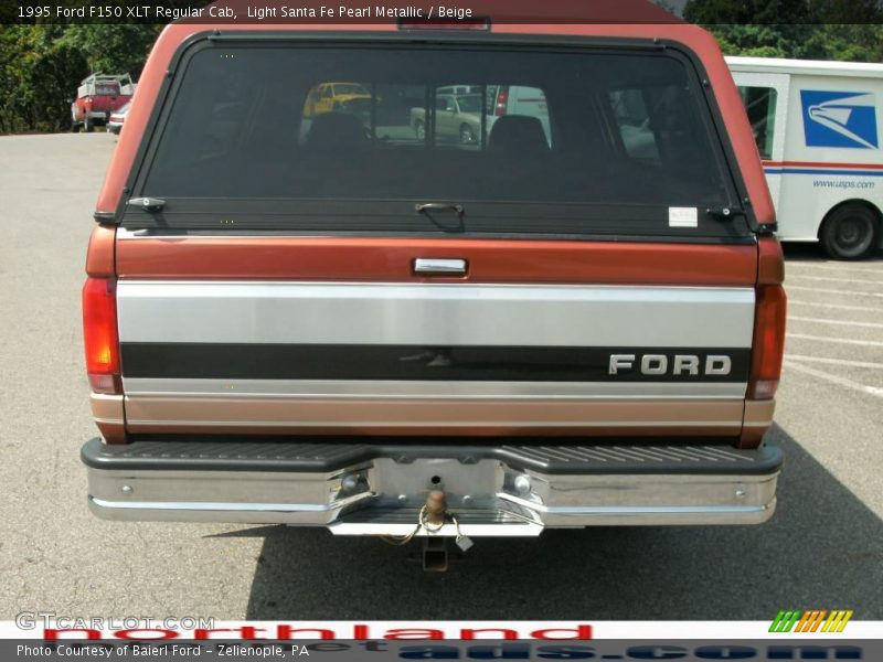 Light Santa Fe Pearl Metallic / Beige 1995 Ford F150 XLT Regular Cab