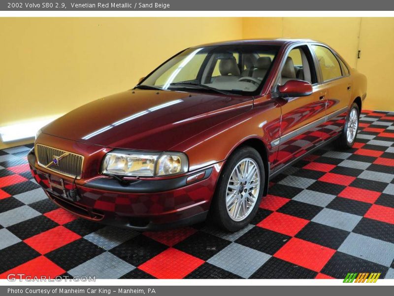 Venetian Red Metallic / Sand Beige 2002 Volvo S80 2.9