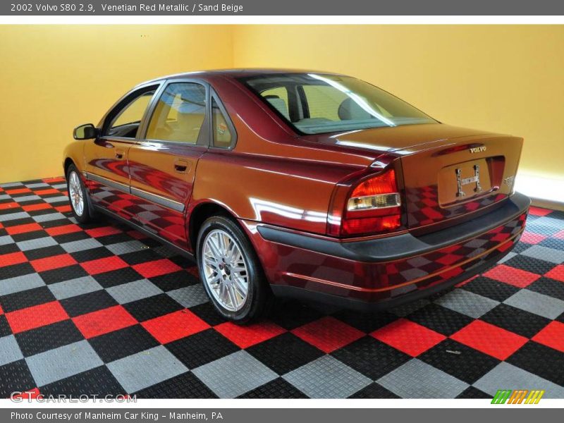 Venetian Red Metallic / Sand Beige 2002 Volvo S80 2.9