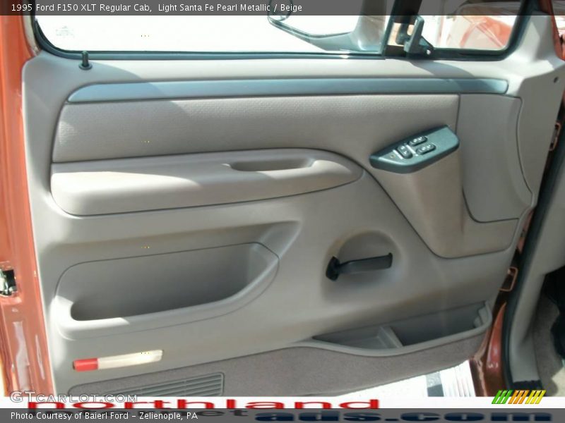 Light Santa Fe Pearl Metallic / Beige 1995 Ford F150 XLT Regular Cab