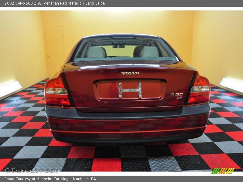 Venetian Red Metallic / Sand Beige 2002 Volvo S80 2.9