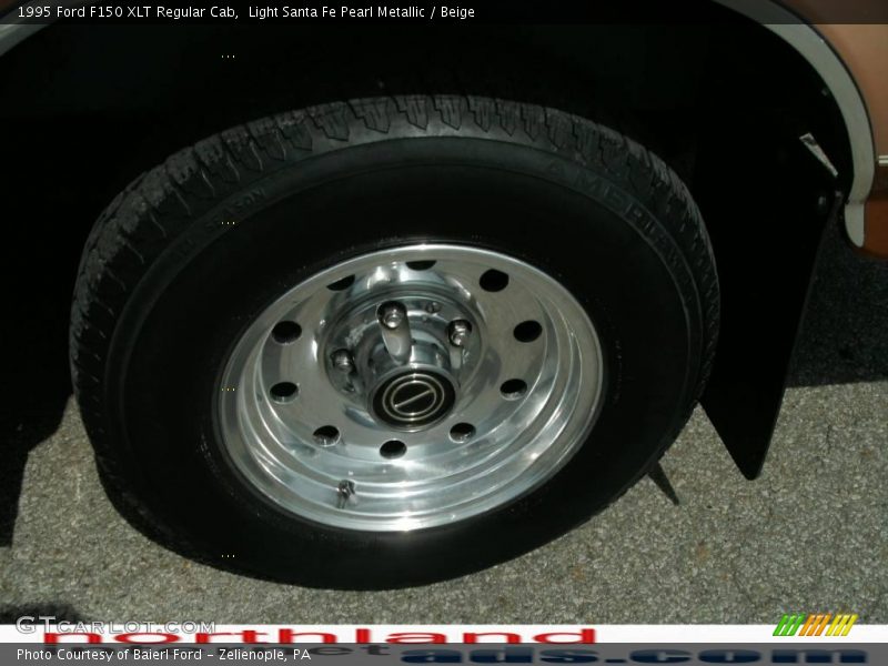 Light Santa Fe Pearl Metallic / Beige 1995 Ford F150 XLT Regular Cab