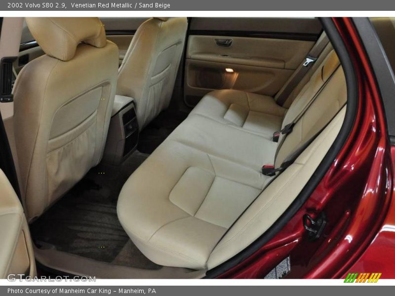 Venetian Red Metallic / Sand Beige 2002 Volvo S80 2.9