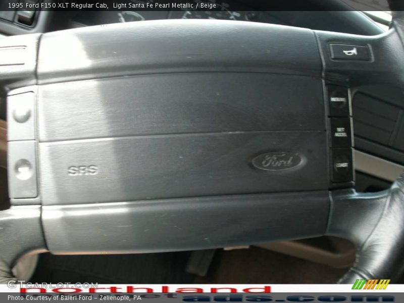 Light Santa Fe Pearl Metallic / Beige 1995 Ford F150 XLT Regular Cab