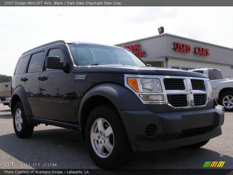 Black / Dark Slate Gray/Light Slate Gray 2007 Dodge Nitro SXT 4x4