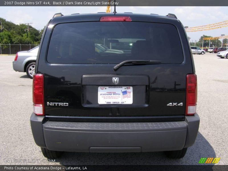 Black / Dark Slate Gray/Light Slate Gray 2007 Dodge Nitro SXT 4x4