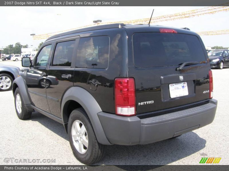 Black / Dark Slate Gray/Light Slate Gray 2007 Dodge Nitro SXT 4x4