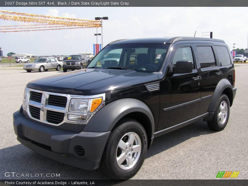 Black / Dark Slate Gray/Light Slate Gray 2007 Dodge Nitro SXT 4x4