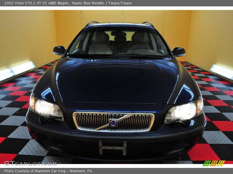 Nautic Blue Metallic / Taupe/Taupe 2002 Volvo V70 2.4T XC AWD Wagon