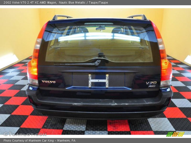 Nautic Blue Metallic / Taupe/Taupe 2002 Volvo V70 2.4T XC AWD Wagon